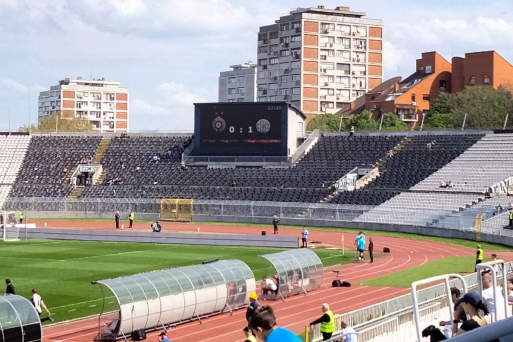 ZBOG KAZNE UEFA: Partizan bez podrške navijača protiv Ukrajinaca
