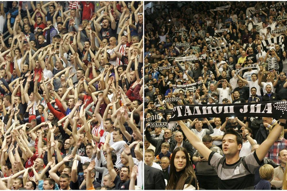 ATMOSFERA NA IVICI USIJANJA PRED VEČITI DERBI: POČELA PREPUCAVANJA U ARENI! (VIDEO)