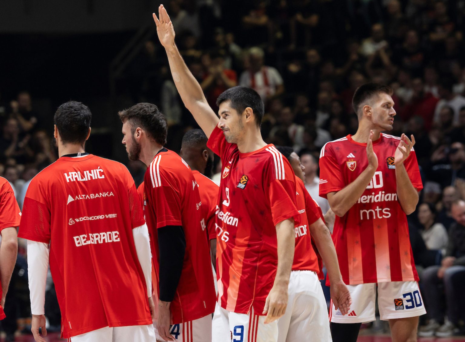 Pogledajte sada tabelu Evrolige! Zvezdi se smeši TOP 6