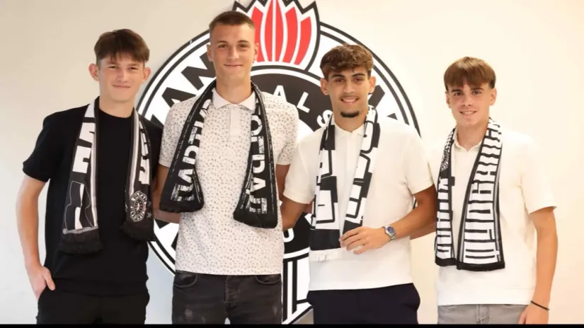 Partizan nagradio trojicu talenata iz omladinske škole