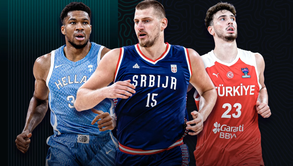 FIBA rang lista pred početak Evrobasketa 2025: Srbija na vrhu, Grčka znatno napredovala