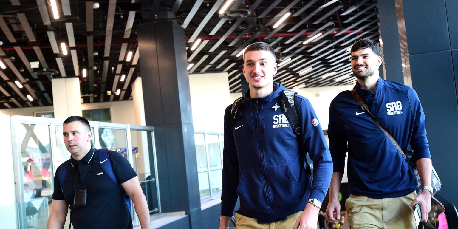 Reprezentacija Srbije krenula na Evrobasket