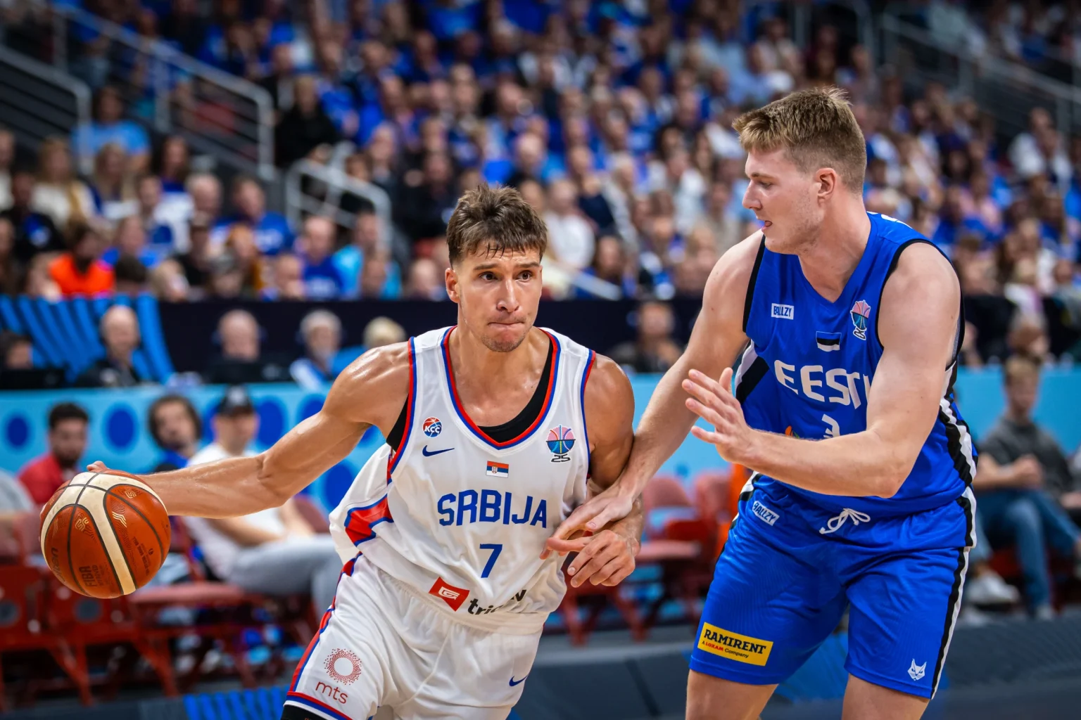 Srbija ubedljivom pobedom nad Estonijom počela Evrobasket