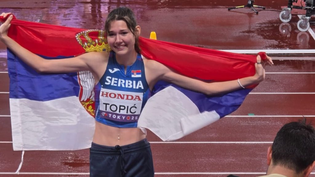Angelina Topić donela Srbiji svetsku bronzu u Tokiju