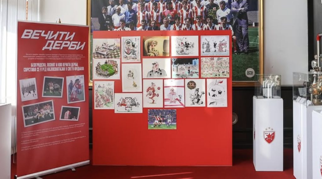 U Muzeju Crvene zvezde otvorena izložba posvećena večitom derbiju