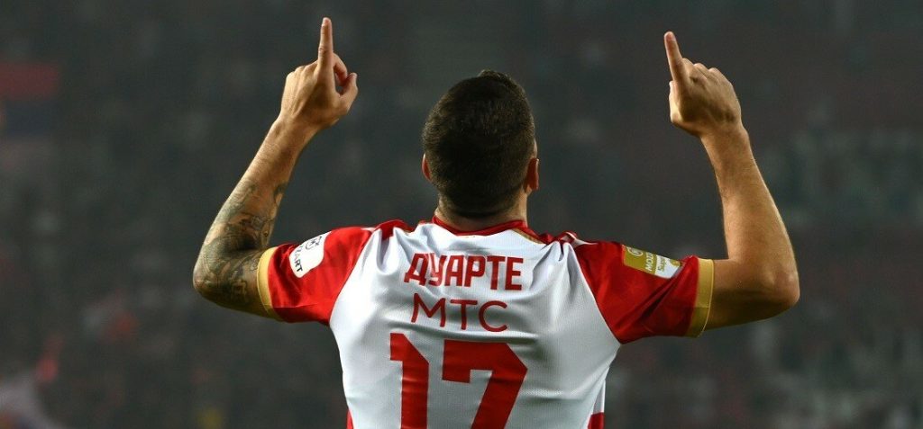 Bruno Duarte – primer kako Zvezdin igrač treba da se ponaša