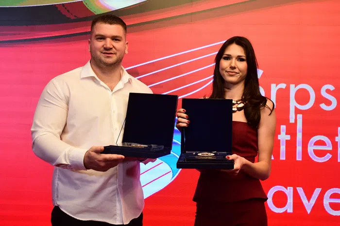 Angelina Topić i Armin Sinančević najbolji atletičari Srbije za 2025. godinu!