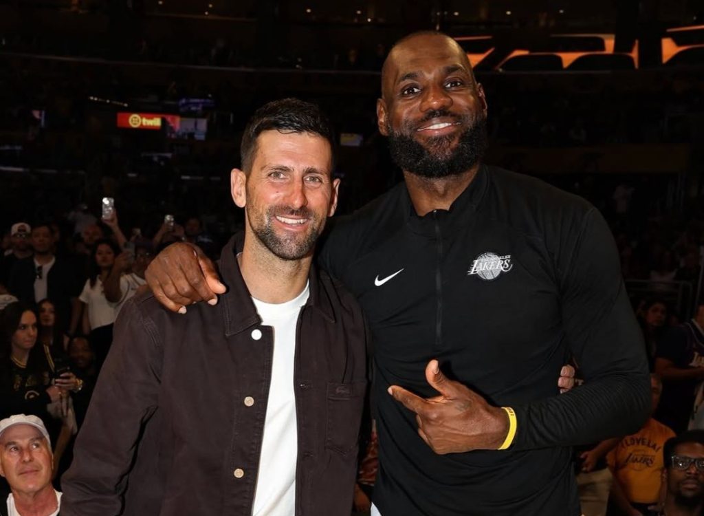 Novak oduševljen Lebronom, izmislio reč zbog čudesnog NBA rekorda (FOTO)
