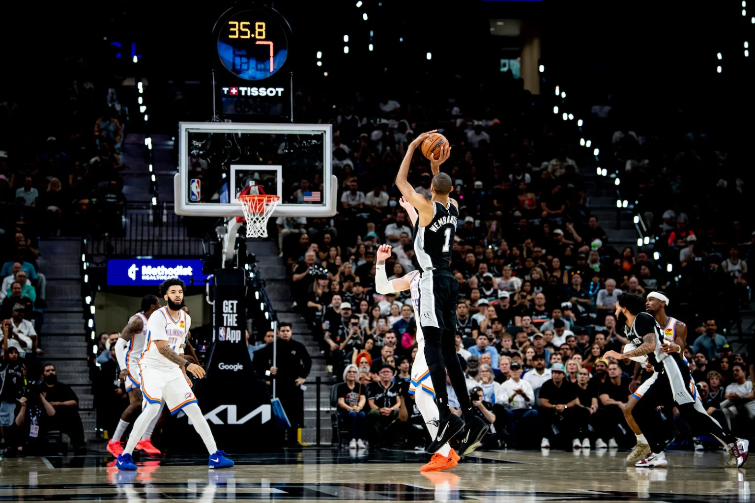 Oklahoma pala u San Antoniju: Vembanjama odveo Sparse do majstorice