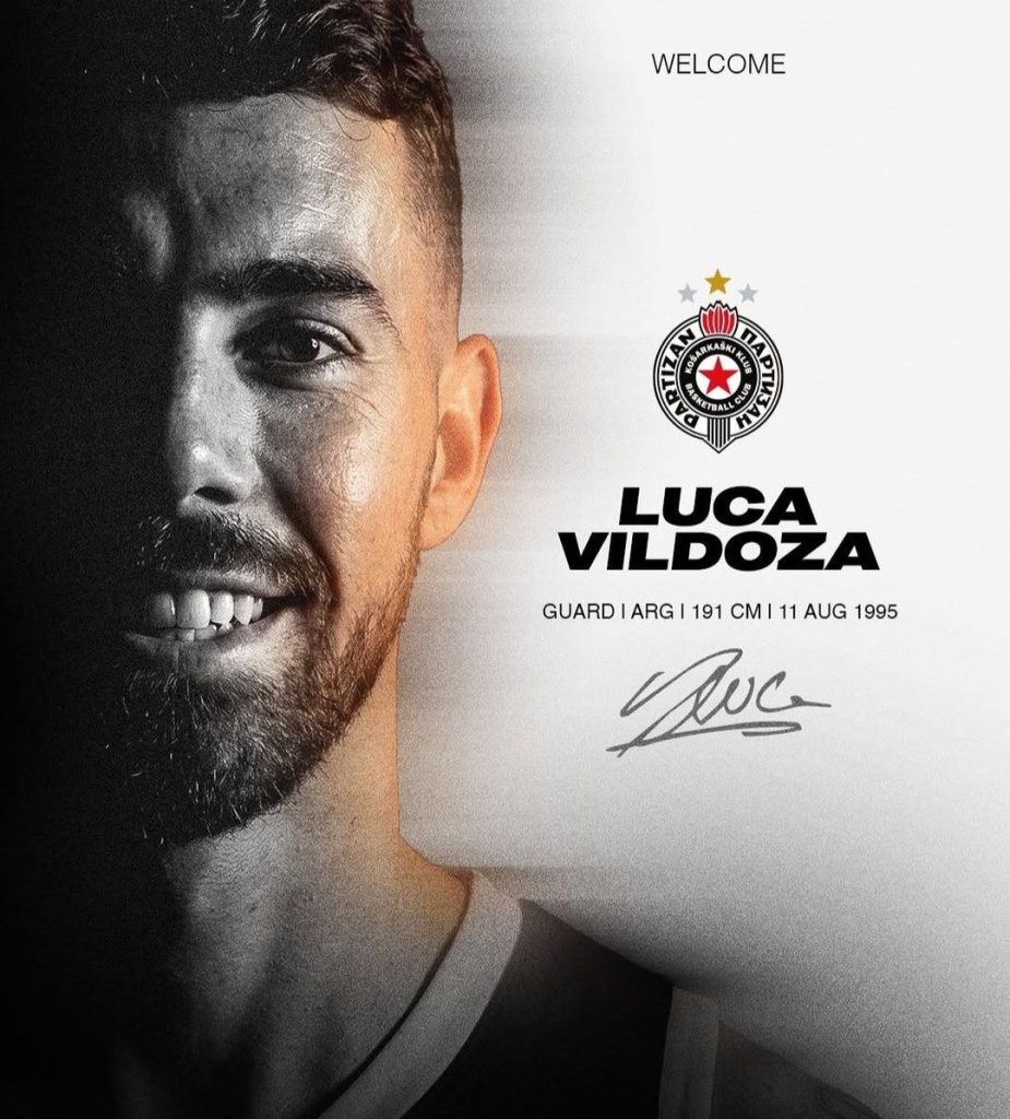 Zvanično: Luka Vildoza pojačao Partizan