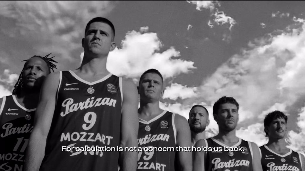 Partizan predstavio nove dresove: „Nek’ ne igra, ko se lomi!“ (VIDEO)