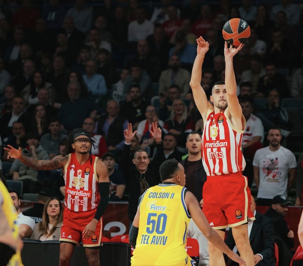 (UŽIVO) Crvena zvezda – Makabi 89:69 | Ubedljiva prednost domaćina